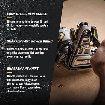 SHARP - けんじ Work Sharp Ken Onion Blade Grinding Attachment — For Use